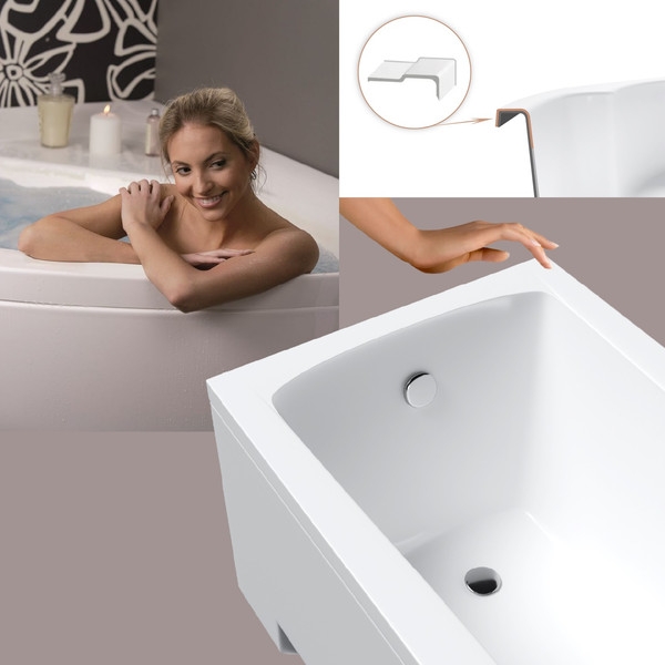 Ванна акриловая Lauter Bianca 170х70 / 21207170