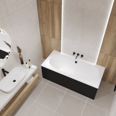 Ванна акриловая Lauter Ava 160х75 / 21208060