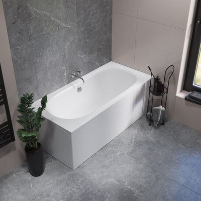 Ванна акриловая Lauter Ava 150х75 / 21208050 (с ножками)