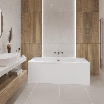 Ванна акриловая Lauter Ava 150х75 / 21208050 (с ножками)