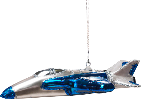 Елочная игрушка Erich Krause Истребитель / 41163 - фото