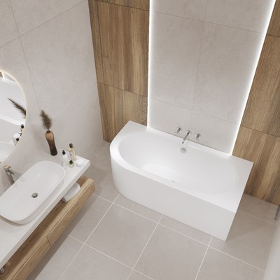 Ванна акриловая Lauter Bliss 150х75 L / 21201051L