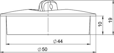 Пробка для ванны РМС КС-08