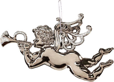 Елочная игрушка Erich Krause Ангелок-музыкант / 40288 - фото