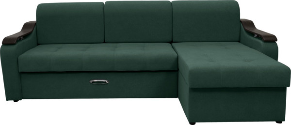 Диван угловой Сириус Лидер-4 с оттоманкой НПБ 260x165