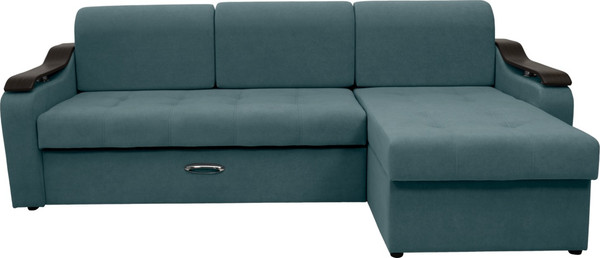 Диван угловой Сириус Лидер-4 с оттоманкой НПБ 260x165