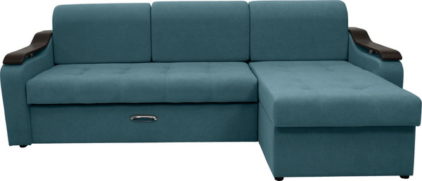 Диван угловой Сириус Лидер-4 с оттоманкой НПБ 260x165