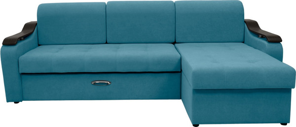 Диван угловой Сириус Лидер-4 с оттоманкой НПБ 260x165