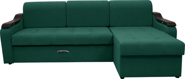 Диван угловой Сириус Лидер-4 с оттоманкой НПБ 260x165