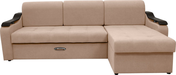 Диван угловой Сириус Лидер-4 с оттоманкой НПБ 260x165