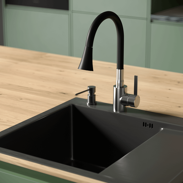 Смеситель РМС SUS123BL-016F