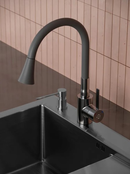 Смеситель РМС SUS123GY-016F