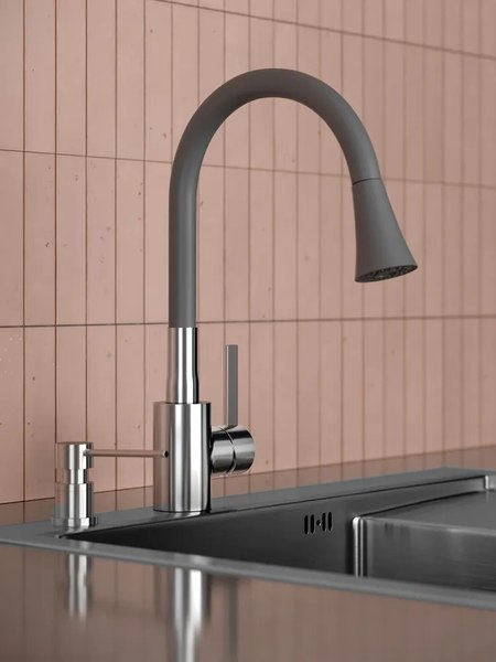 Смеситель РМС SUS123GY-016F