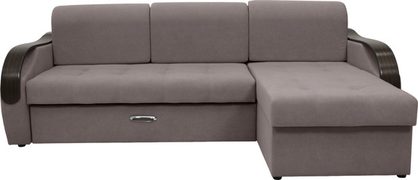 Диван угловой Сириус Лидер-6 с оттоманкой ППУ 260x165