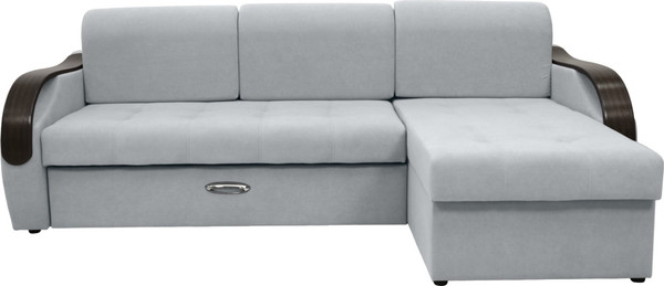 Диван угловой Сириус Лидер-6 с оттоманкой ППУ 260x165