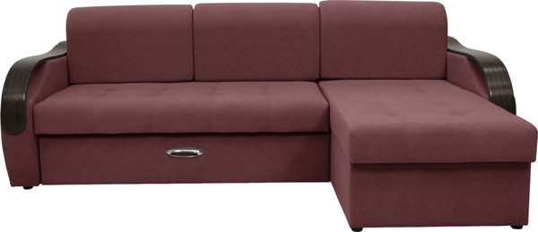 Диван угловой Сириус Лидер-6 с оттоманкой ППУ 260x165