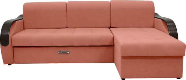 Диван угловой Сириус Лидер-6 с оттоманкой ППУ 260x165