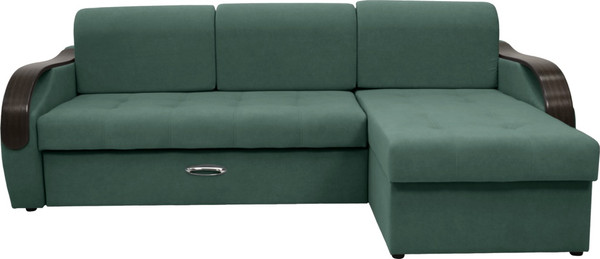 Диван угловой Сириус Лидер-6 с оттоманкой ППУ 260x165