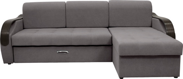 Диван угловой Сириус Лидер-6 с оттоманкой ППУ 260x165