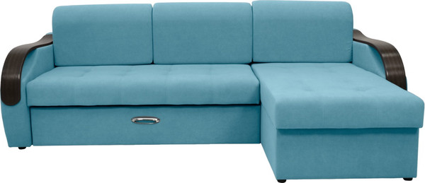 Диван угловой Сириус Лидер-6 с оттоманкой ППУ 260x165