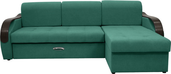 Диван угловой Сириус Лидер-6 с оттоманкой ППУ 260x165