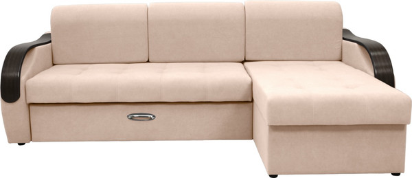 Диван угловой Сириус Лидер-6 с оттоманкой ППУ 260x165