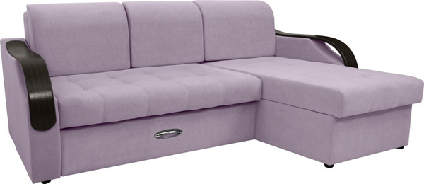 Диван угловой Сириус Лидер-6 с оттоманкой НПБ 260x165 - фото