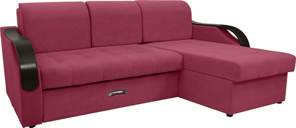 Диван угловой Сириус Лидер-6 с оттоманкой НПБ 260x165 - фото