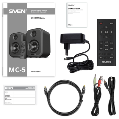 Мультимедиа акустика Sven MC-5