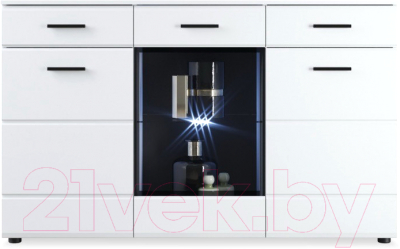 Тумба Империал Йорк 2д1в2ящ - фото