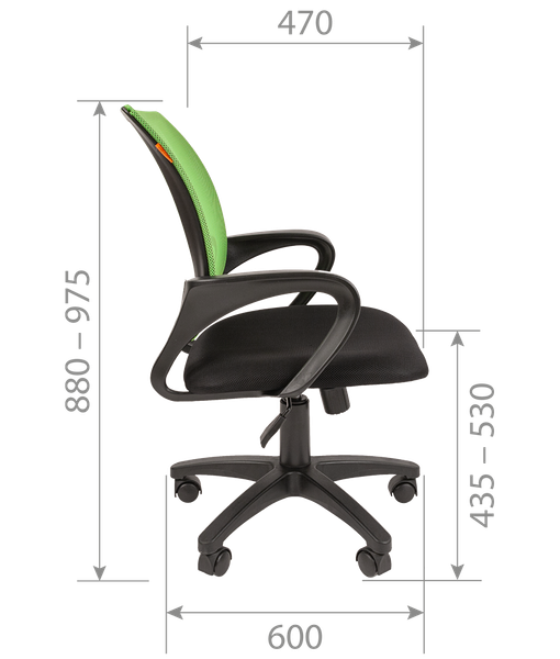 Кресло офисное Chairman 696