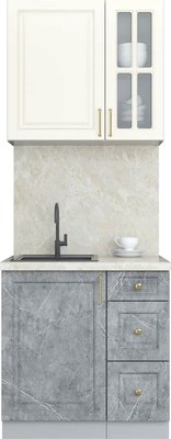 Кухонный гарнитур Интерлиния Шато 0.8А - фото