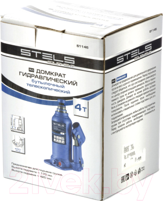 Бутылочный домкрат Stels 51145
