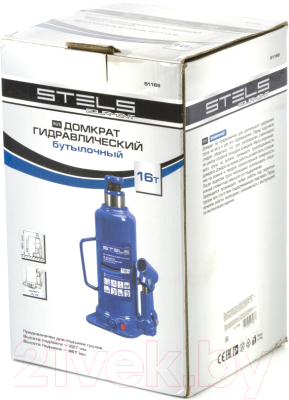 Бутылочный домкрат Stels 51168