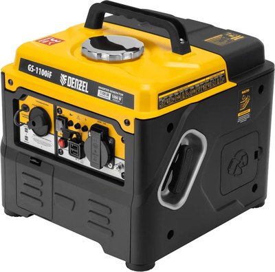 Инверторный генератор Denzel GS-1100iF / 94706 - фото
