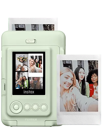 Фотоаппарат с мгновенной печатью Fujifilm Instax Mini LiPlay Hybrid Matcha