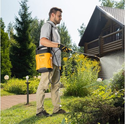 Опрыскиватель аккумуляторный Denzel D-5LI / 64790