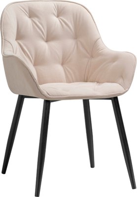 Стул Woodville Олму (бежевый/черный) - фото