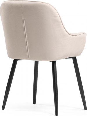 Стул Woodville Олму (бежевый/черный)