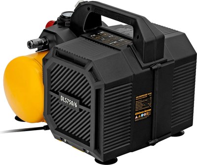 Воздушный компрессор Denzel Безмаслянный DLS750/6 / 58019