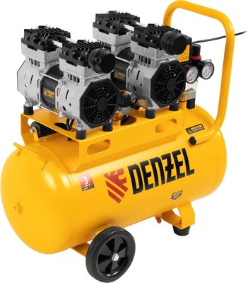 Воздушный компрессор Denzel Безмаслянный DLS 1500/50 / 58027 - фото