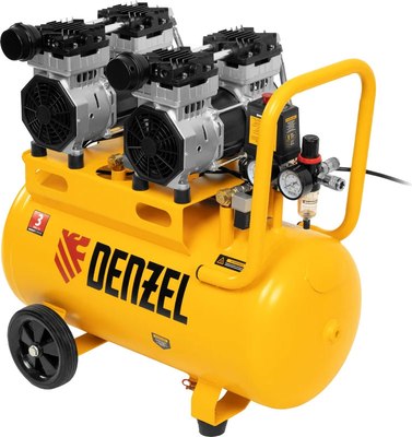 Воздушный компрессор Denzel Безмаслянный DLS 1500/50 / 58027