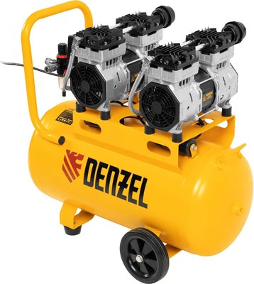 Воздушный компрессор Denzel Безмаслянный DLS 1500/50 / 58027