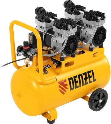Воздушный компрессор Denzel Безмаслянный DLS 1500/50 / 58027