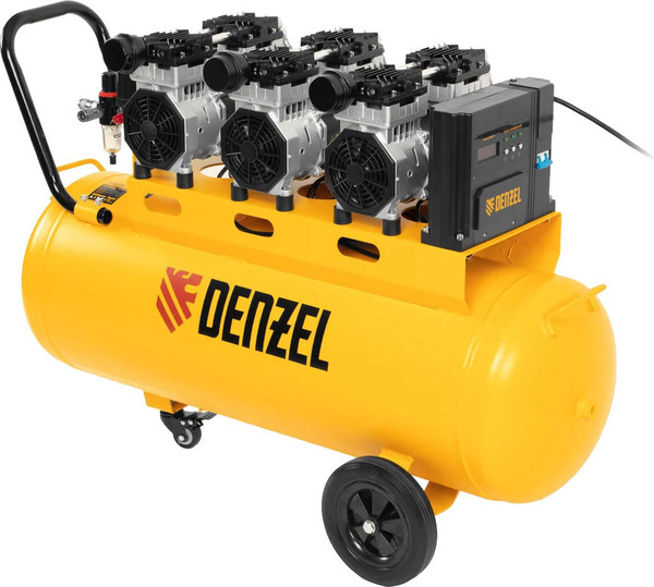 Воздушный компрессор Denzel Безмаслянный DLS 2250/100 / 58029