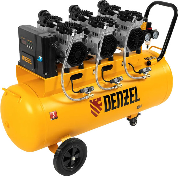 Воздушный компрессор Denzel Безмаслянный DLS 2250/100 / 58029