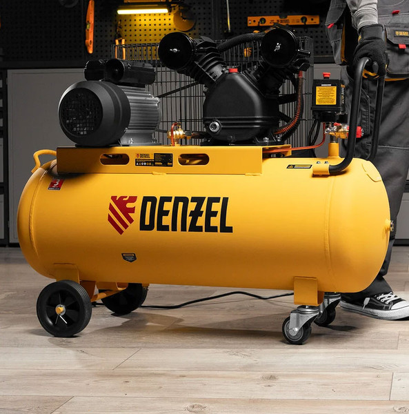 Воздушный компрессор Denzel BCV2200/100 / 58110