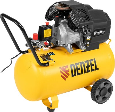 Воздушный компрессор Denzel DKV2200/50 Х-PRO / 58083 - фото
