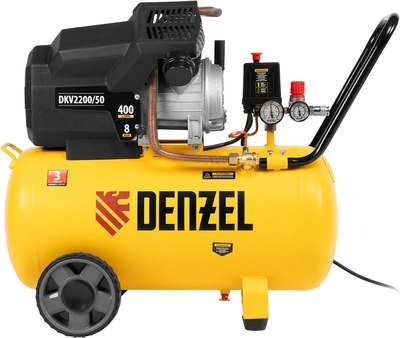 Воздушный компрессор Denzel DKV2200/50 Х-PRO / 58083