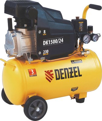 Воздушный компрессор Denzel DK1500/24 Х-PRO / 58063 - фото